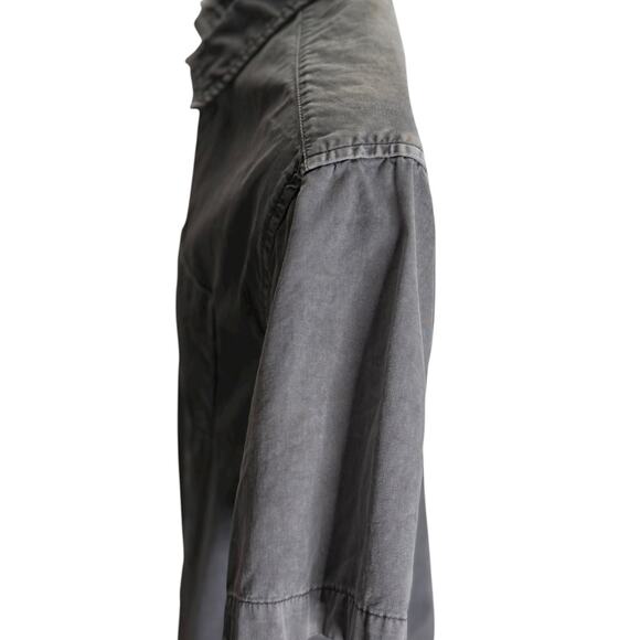 Urban Outfitters Gray Short Sleeve Button Up Shirt Men’s M 100% Cotton Casual - Picture 5 of 12